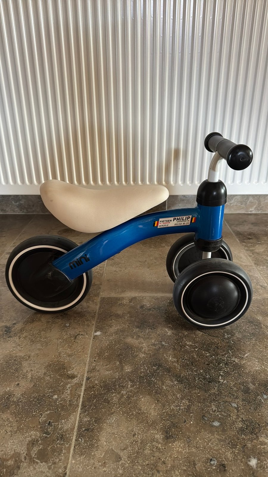 Loopfietsje, Ophalen, Zo goed als nieuw