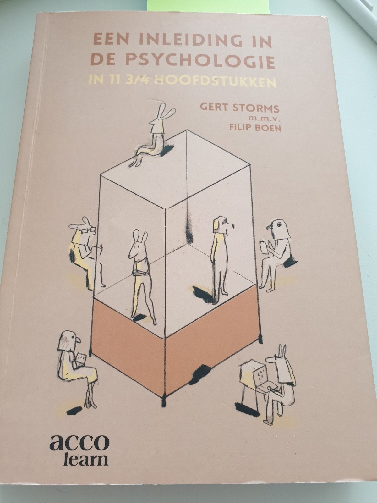 Een inleiding in de psychologie in 11 3/4 hoodstukken
2025 !, Gelezen, Sociale psychologie, Ophalen of Verzenden, Gert Storms & filip boen