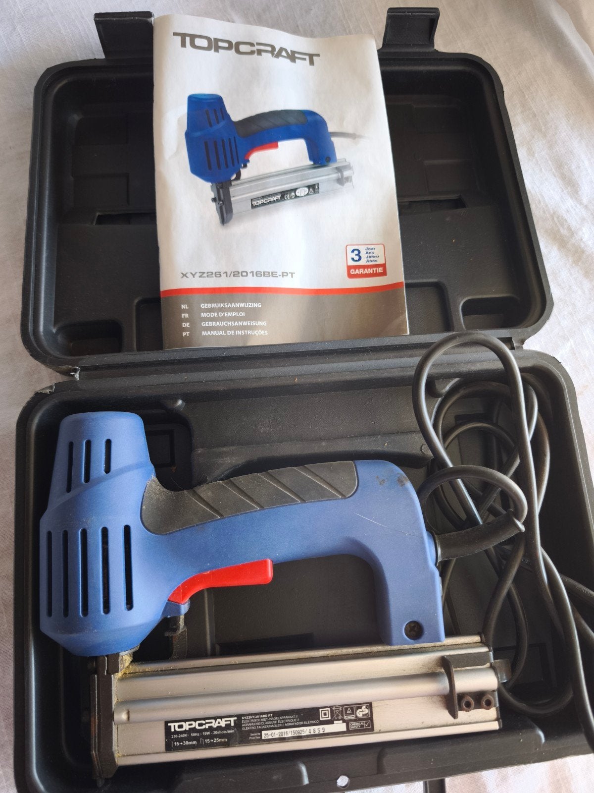 Electrische tacker, Bricolage & Construction, Enlèvement, Utilisé, Autres types