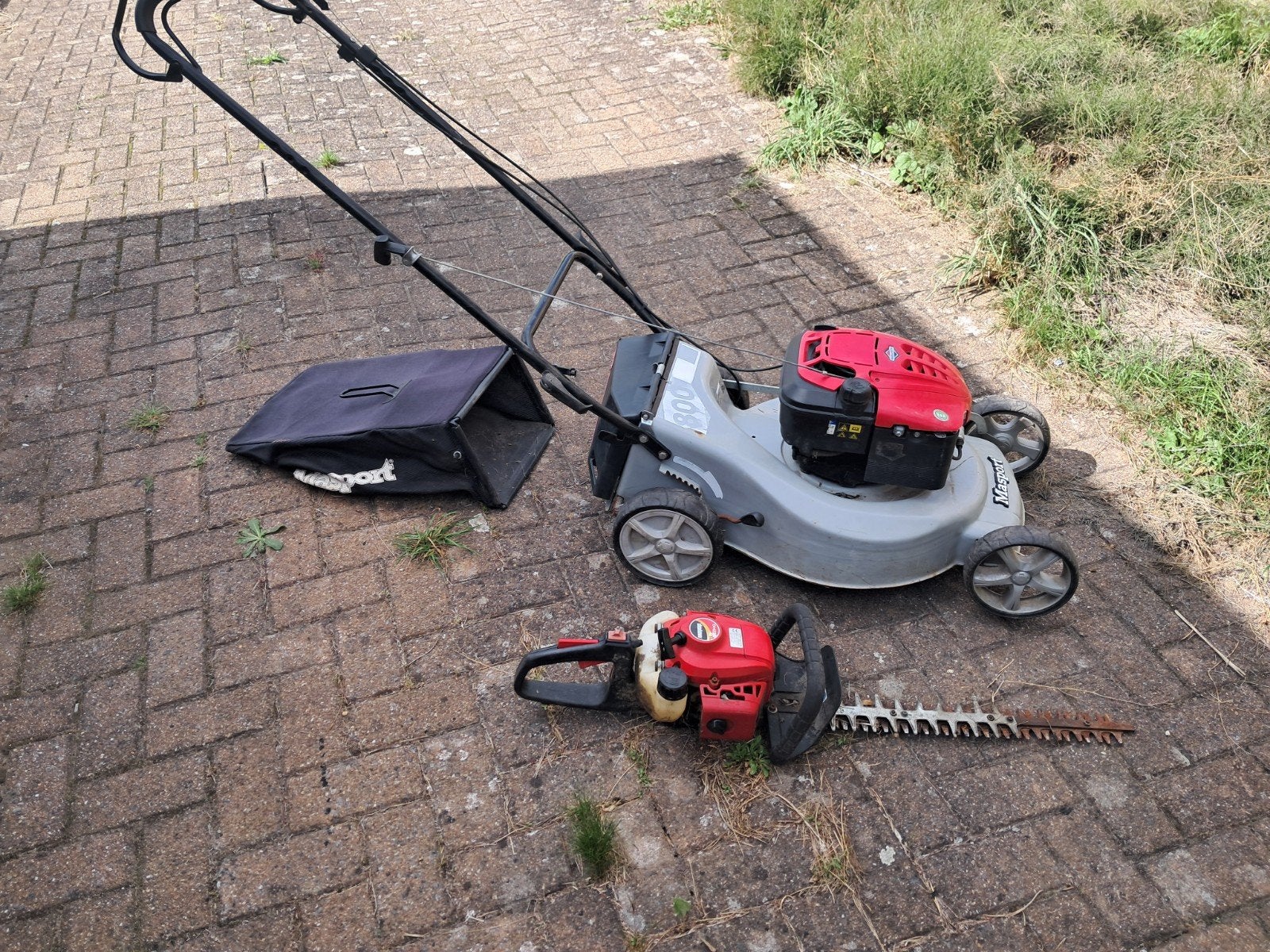 gratis grasmachien, Ophalen of Verzenden