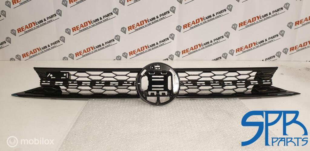 POLO 2G AW1 HOOGGLANS ZWART GTI Grille ZONDER LIJST EMBLEEM, Auto-onderdelen, Gebruikt, Volkswagen, Ophalen of Verzenden, Volkswagen