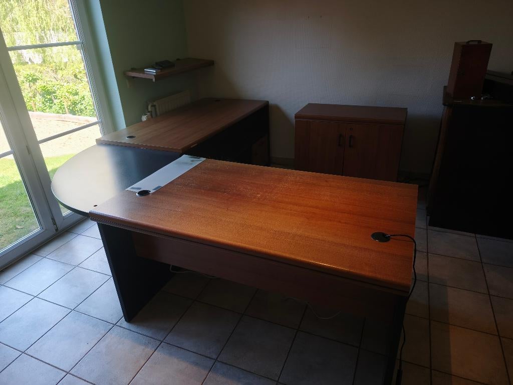 Bureau d'angle, Enlèvement, Démontable, Utilisé, Bureau d'angle