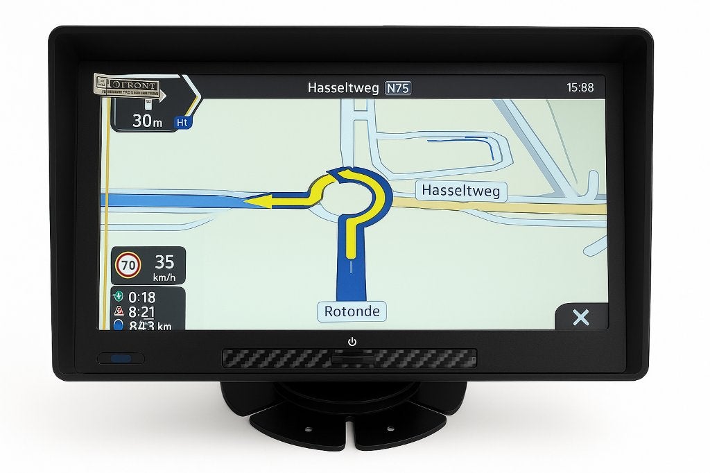 9' Android Auto-Apple Carplay DASHCAM Tablet GPS Navigatie., Info@drktech.be, Oosterwennel 35 Genk, Nieuw, Ophalen of Verzenden