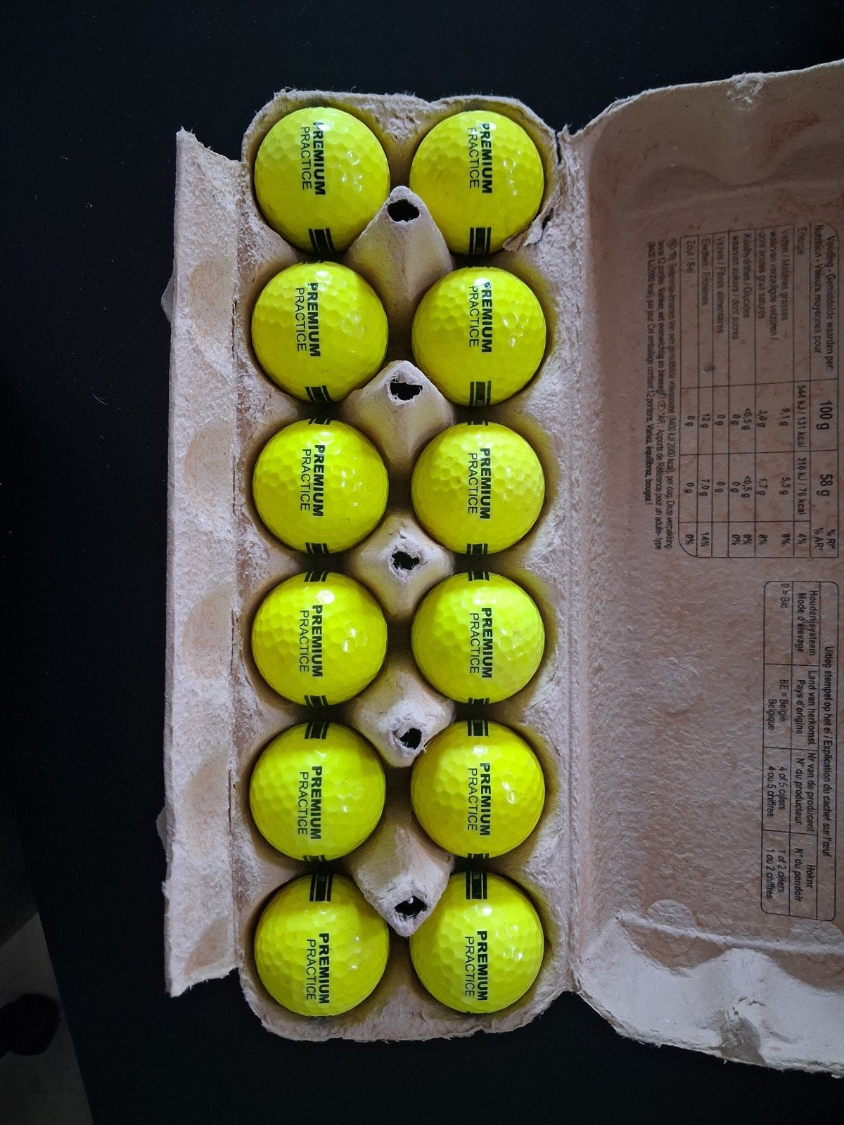 Golfballen Premium practice 50% Korting!, Enlèvement, Balle(s)