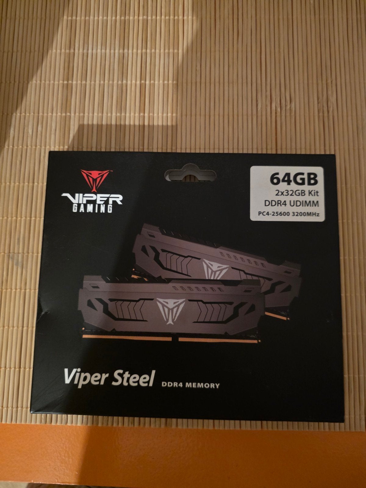 Patriot Memory Viper Steel 64 GB (2x32 GB), Computers en Software, RAM geheugen, DDR4, Nieuw, Ophalen of Verzenden, Desktop