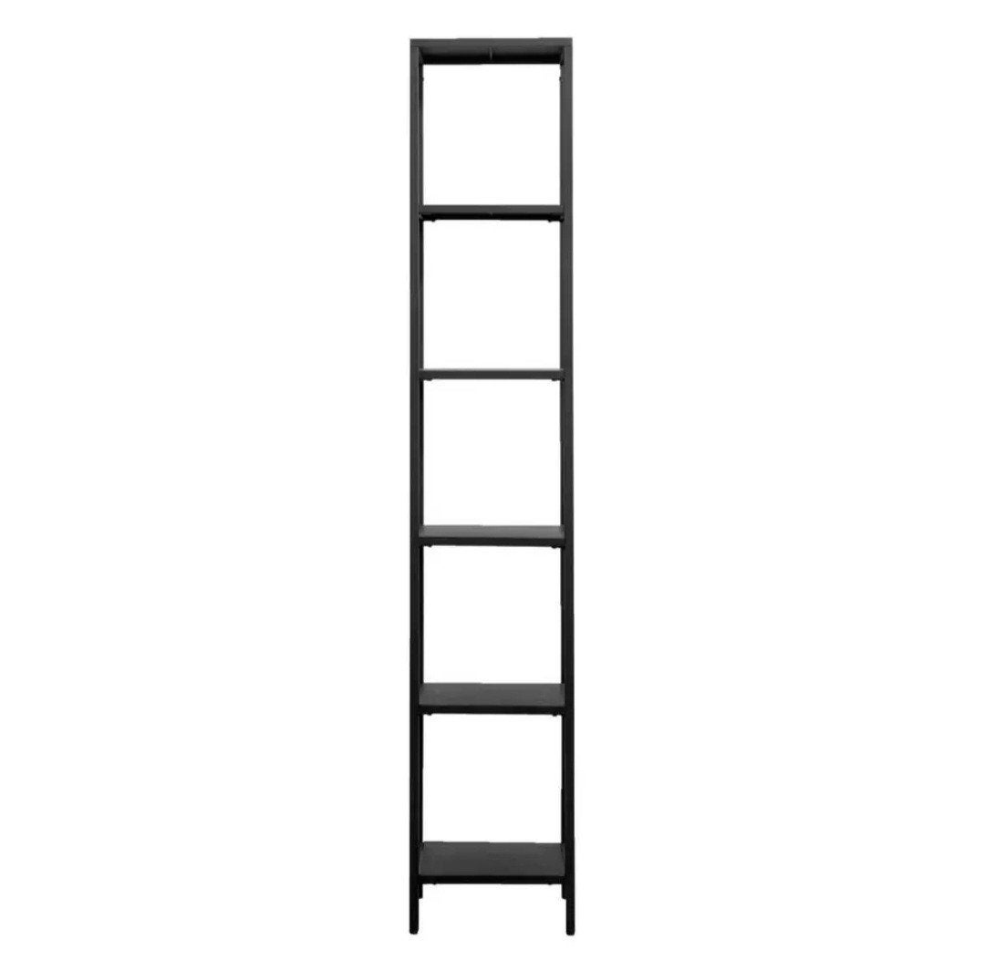 Nieuwe zwarte metalen kast, verpakt.