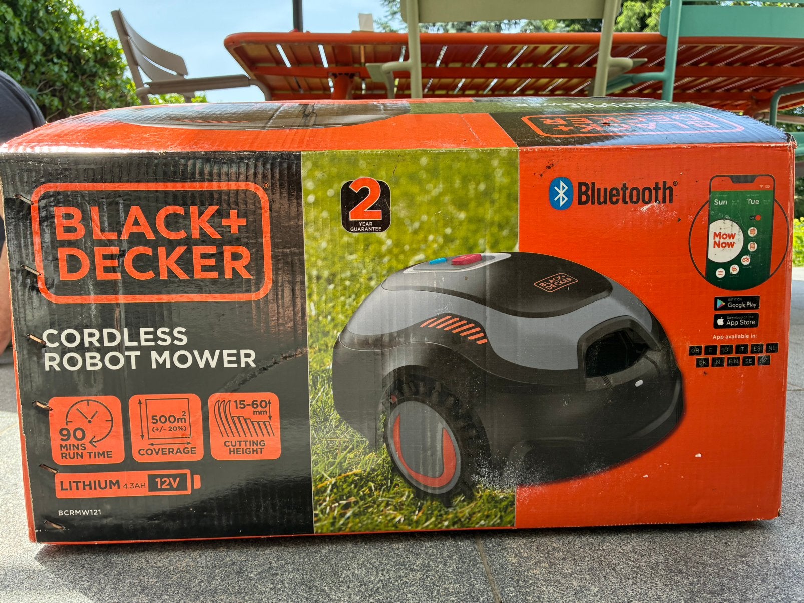 Tondeuse Black et Decker neuve, Enlèvement, Comme neuf