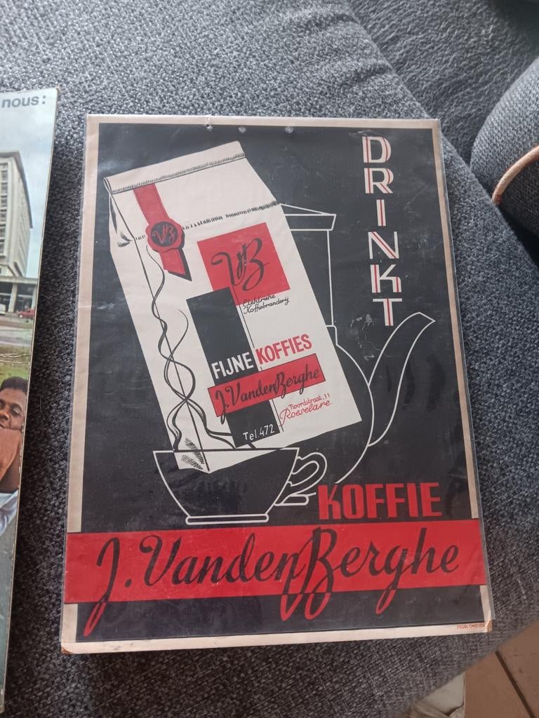 Reclame koffie, Ophalen