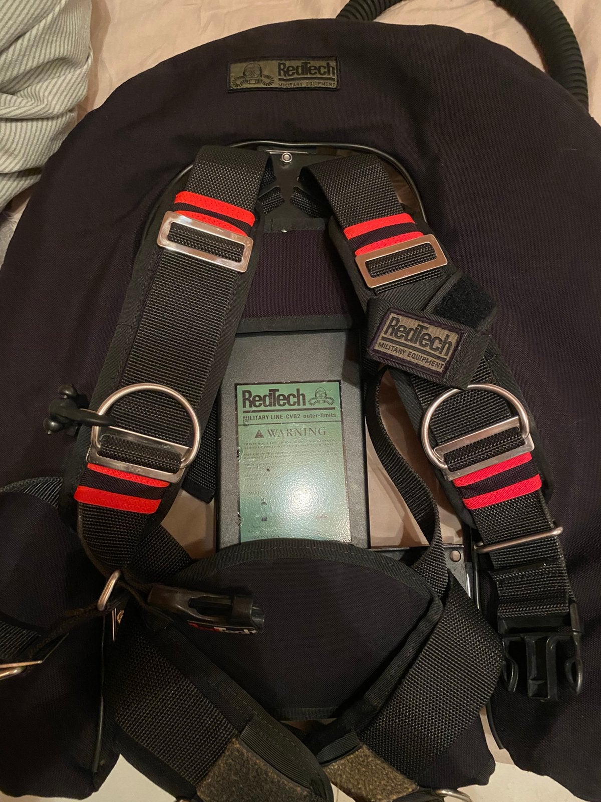 Wing BCD RedTech CVB2 technisch– compleet // RUIL mogelijk, Watersport en Boten, Ophalen, Gebruikt, Duikcomputer