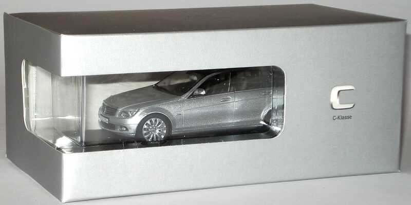 1:43 Schuco Mercedes C-Klasse T-Modell S204 Elegance 2008, Hobby en Vrije tijd, Modelauto's | 1:43, Ophalen of Verzenden, Zo goed als nieuw