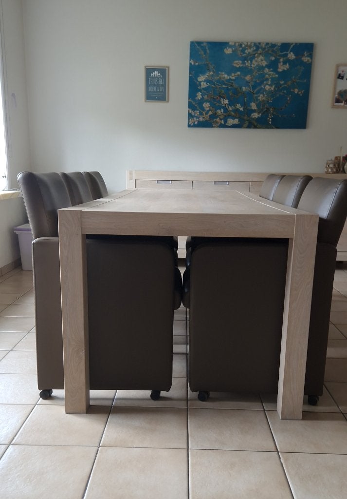 Eetkamerset, Ophalen, Gebruikt, 4 tot 6 stoelen