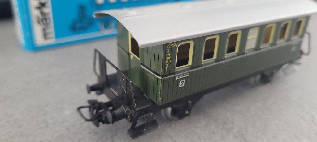 Wagon Marklin 4040, Gelijkstroom, Wagon, Ophalen of Verzenden, Zo goed als nieuw