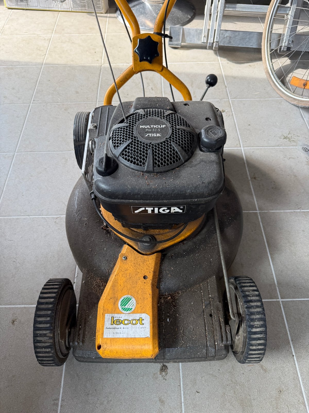 Grasmaaier / Grasmachine, Tuin en Terras, Ophalen, Gebruikt, Benzine-grasmaaier, Mulchfunctie