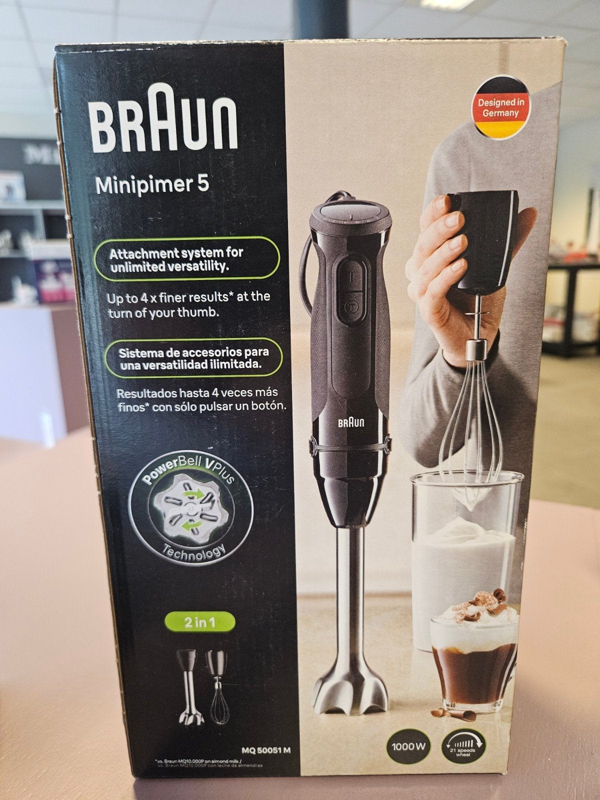 Braun minipimer 5, Elektronische apparatuur, Ophalen, Nieuw