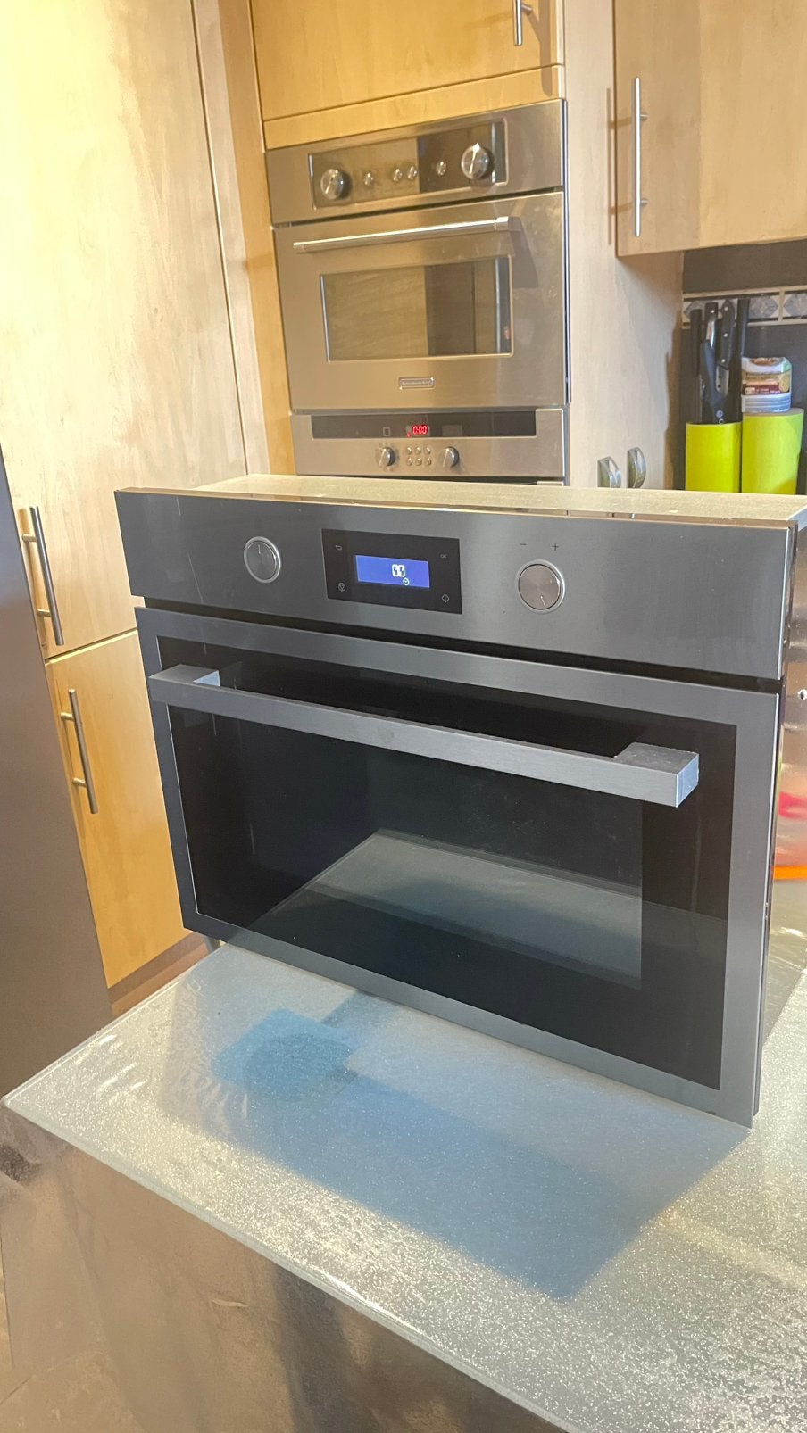 four combi multi fonction IKEA inox etat neuf !, Four avec gril, Air chaud, Enlèvement ou Envoi, IKEA