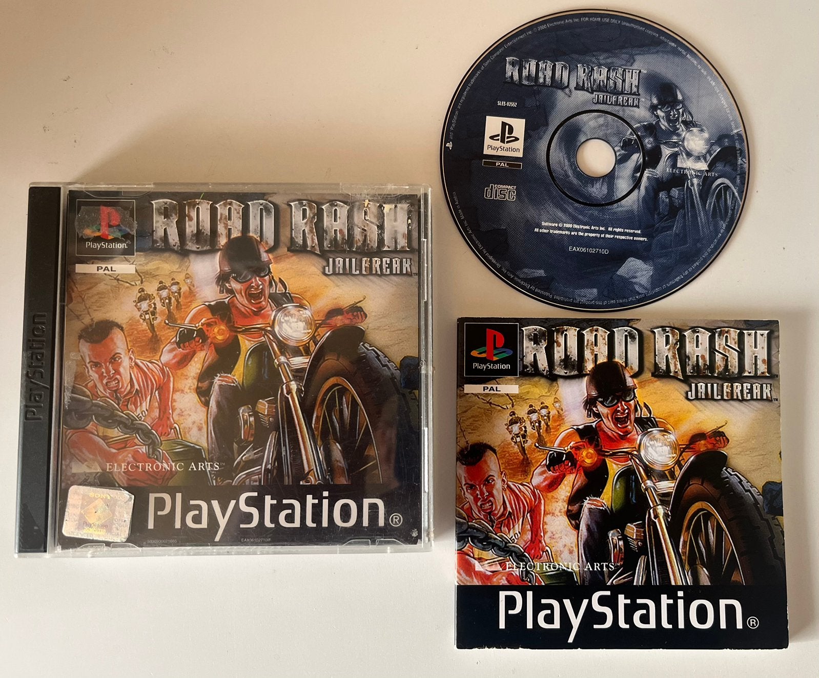 Jailbreak en cas d'accident de la route pour PlayStation 1, Enlèvement, Comme neuf