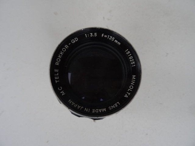 Objectif photo MINOLTA MC TELE ROKKOR –QD 3.5/135 mm, TV, Hi-fi & Vidéo, Enlèvement ou Envoi, Minolta
