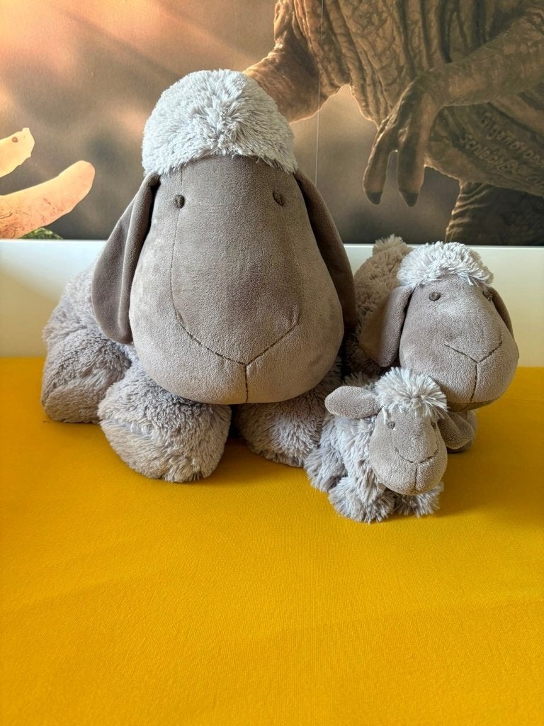 Quax schaap knuffels - set van 3 - lena, Kinderen en Baby's, Kinderkamer | Inrichting en Decoratie, Overige merken, Bruin, Overige typen