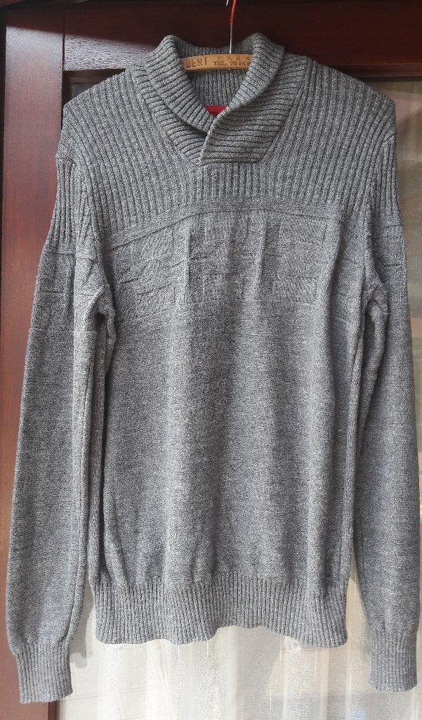 Grijze trui van C&A (Canda) maat S, Kleding | Heren, Truien en Vesten, Grijs, Gedragen, Maat 46 (S) of kleiner, C&A