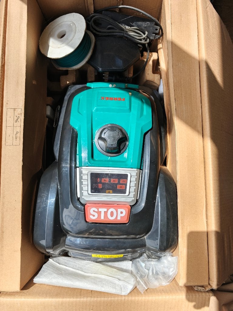 Robot grasmaaier ferrex r800 easy, Enlèvement ou Envoi, Utilisé