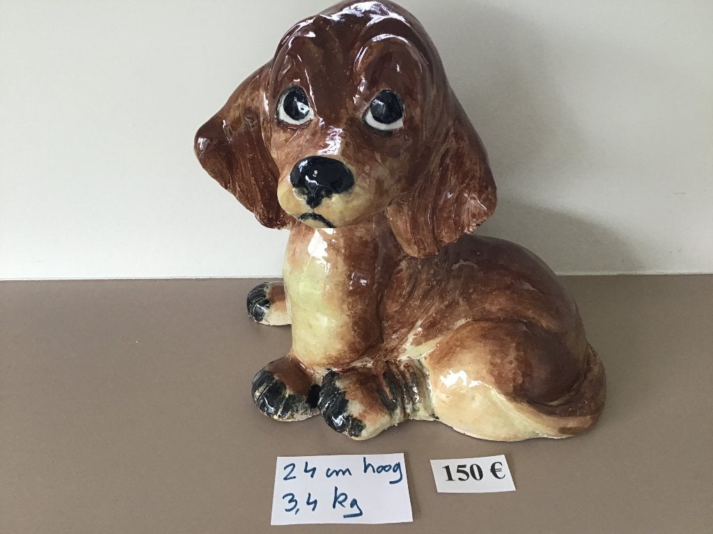 joli petit chien de Tiny AVEC LIVRAISON GRATUITE, Enlèvement ou Envoi, Statue