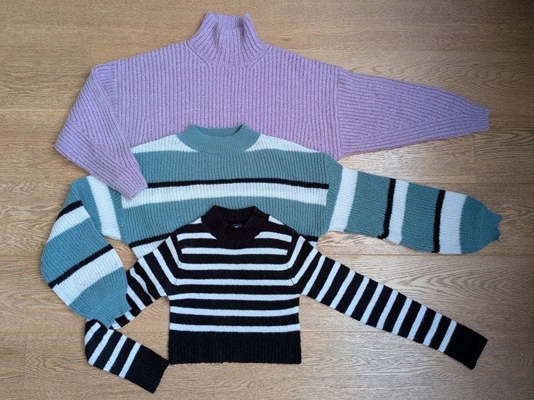 pull courts / crop fille - taille 158 (13 ans), Enlèvement, Utilisé, Fille
