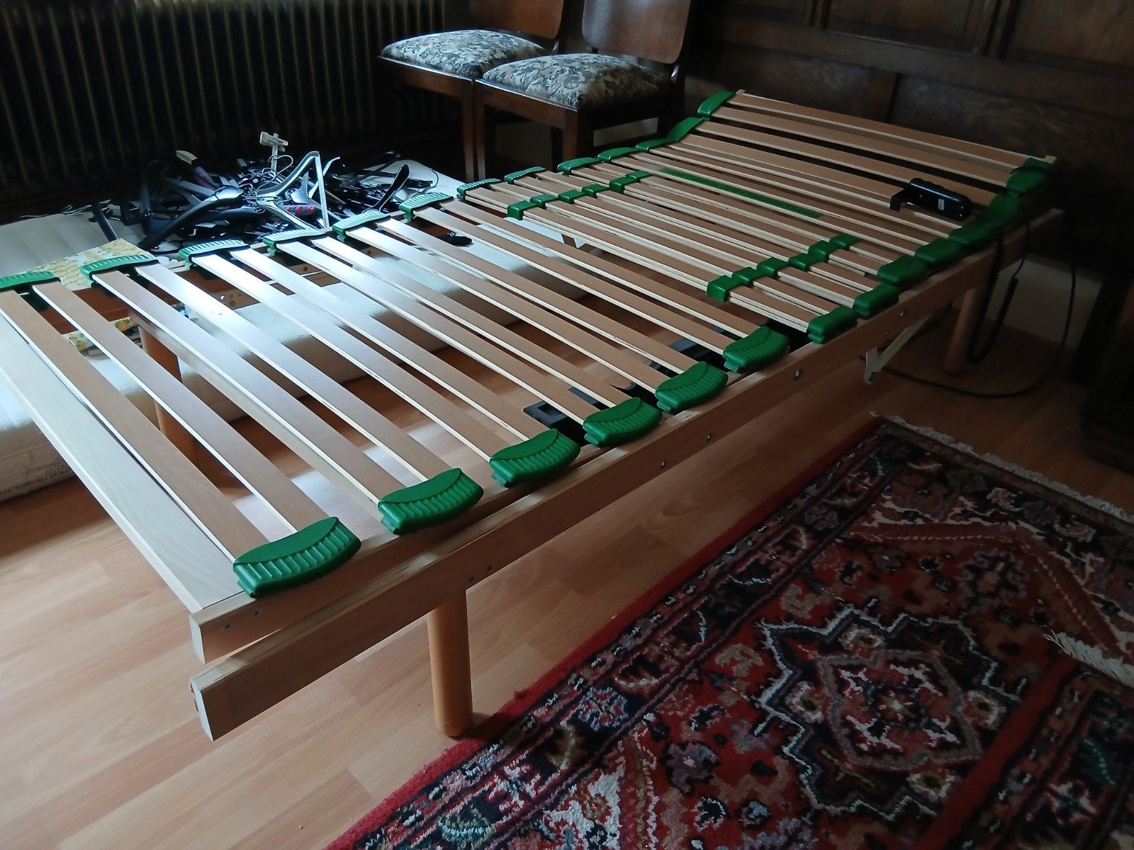 elektrisch 1 pers bed, Ophalen