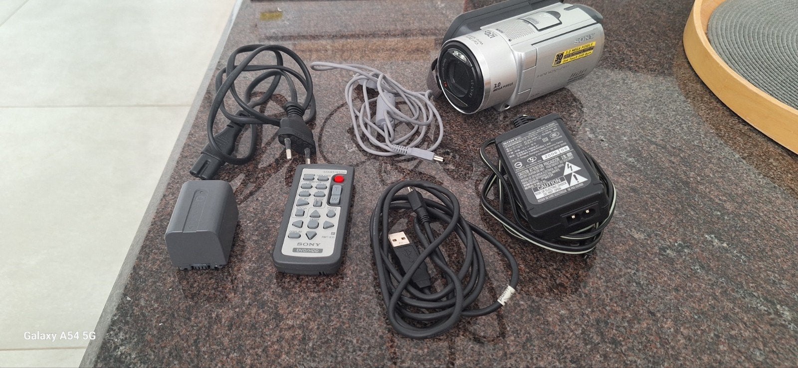 CAMESCOPE SONY, Full HD, Disque dur, Caméra, Comme neuf
