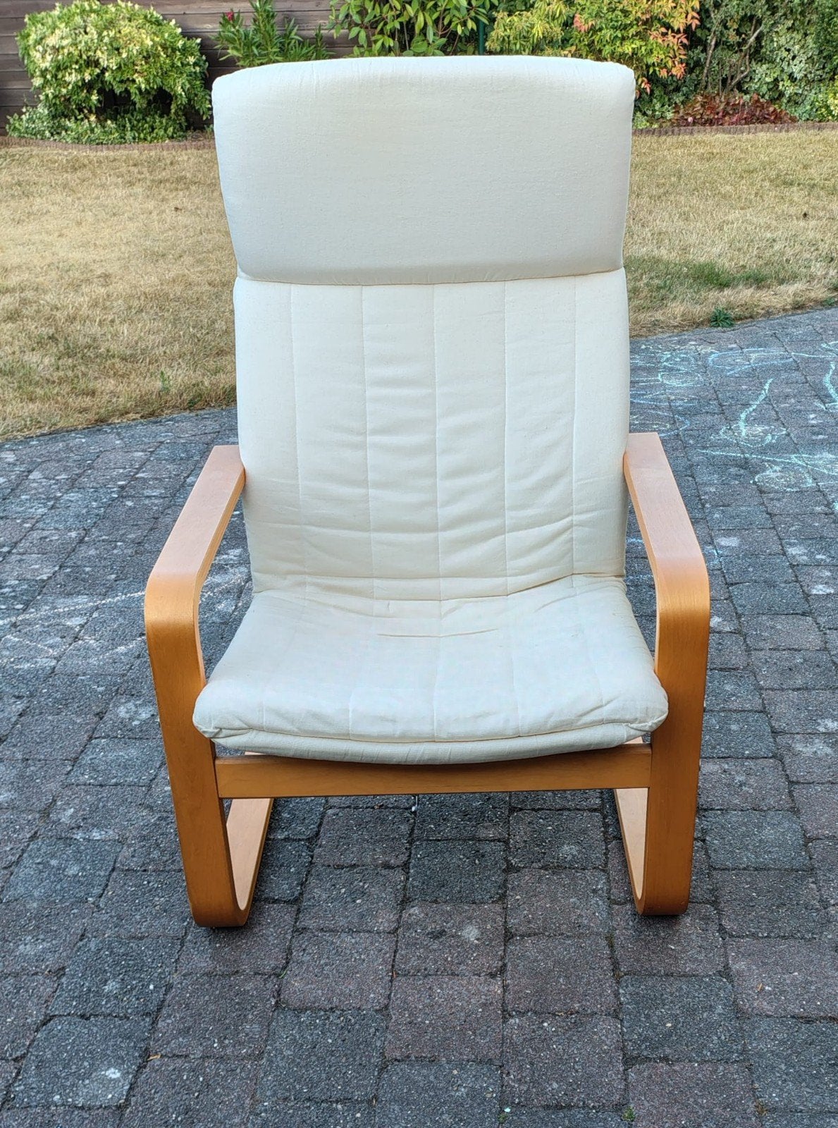 Fauteuil 1 persoon licht verend, Ophalen