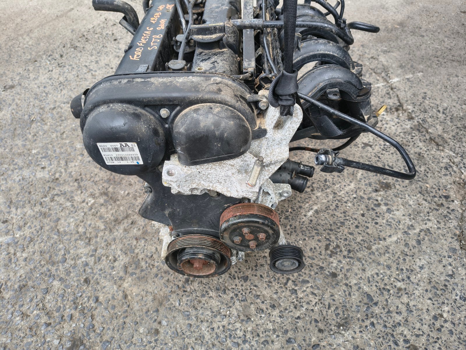 Ford Fiesta 6 1,25 benzinemotor STJB, Gebruikt, Ford, ., Ophalen of Verzenden