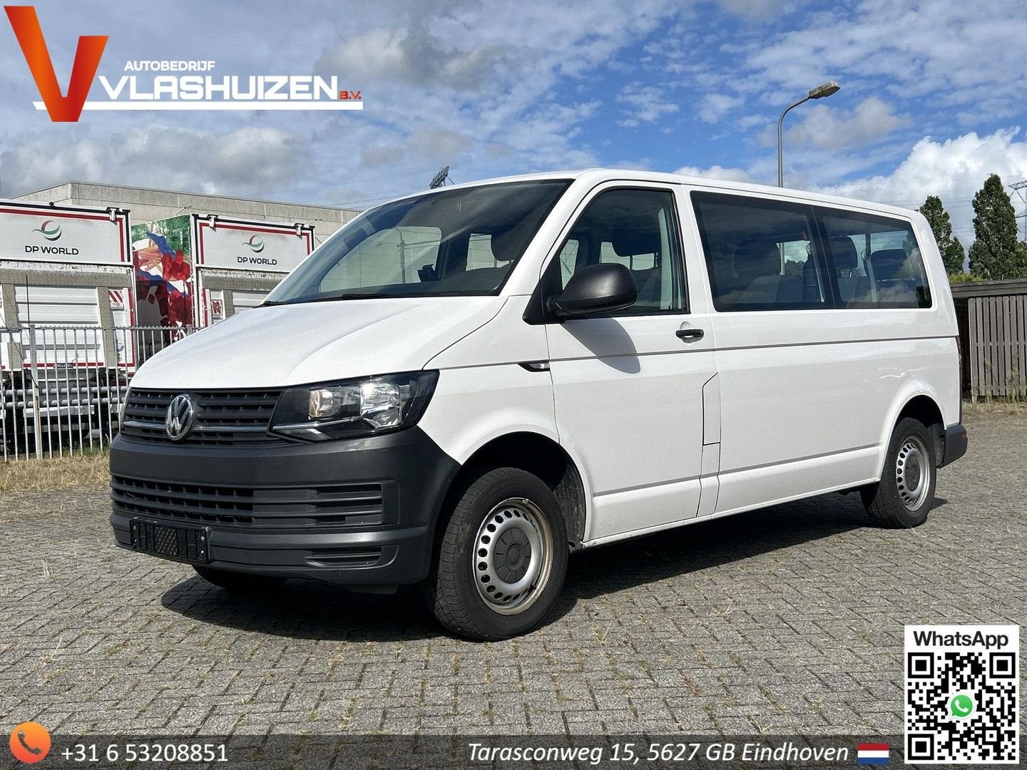 Volkswagen T6 Transporter Kombi 2.0 TDI L2H1 | € 9.450,- NET, Autos, Volkswagen, Entreprise, Boîte manuelle, Noir, Diesel