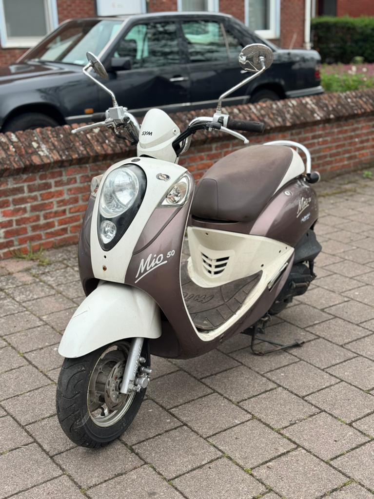 Sym mio B klasse voor opmaak, Vélos & Vélomoteurs, Scooters | SYM, Mio, Classe B (45 km/h), Enlèvement, Utilisé