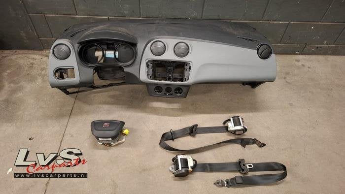 Kit airbag + tableau de bord d'un Seat Ibiza, -, 3 mois de garantie, Utilisé, -