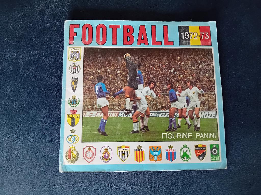 panini stickerboek Football 72/73, Verzamelen, Stickers, Ophalen of Verzenden, Zo goed als nieuw, Sport
