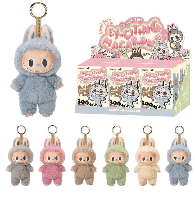 POPMART Labubu The monsters Exciting macarons, Ophalen of Verzenden, Nieuw