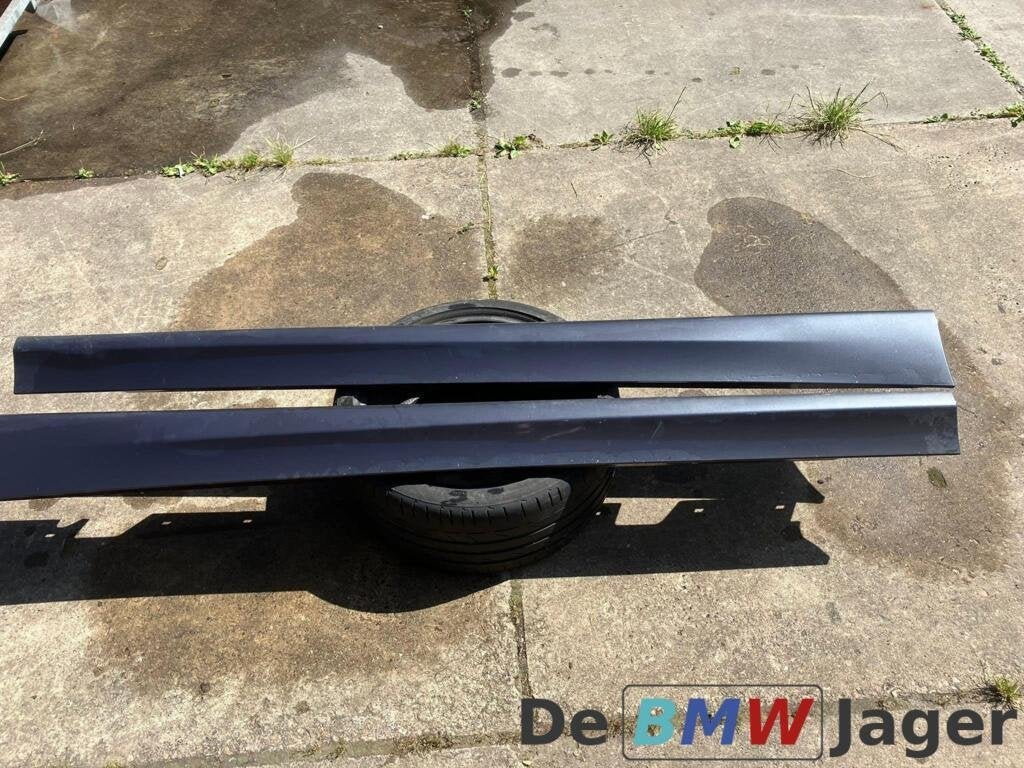Sideskirt set grijs BMW 3-serie E90 E91 51777062297, Auto-onderdelen, Gebruikt, Ophalen of Verzenden, BMW, BMW