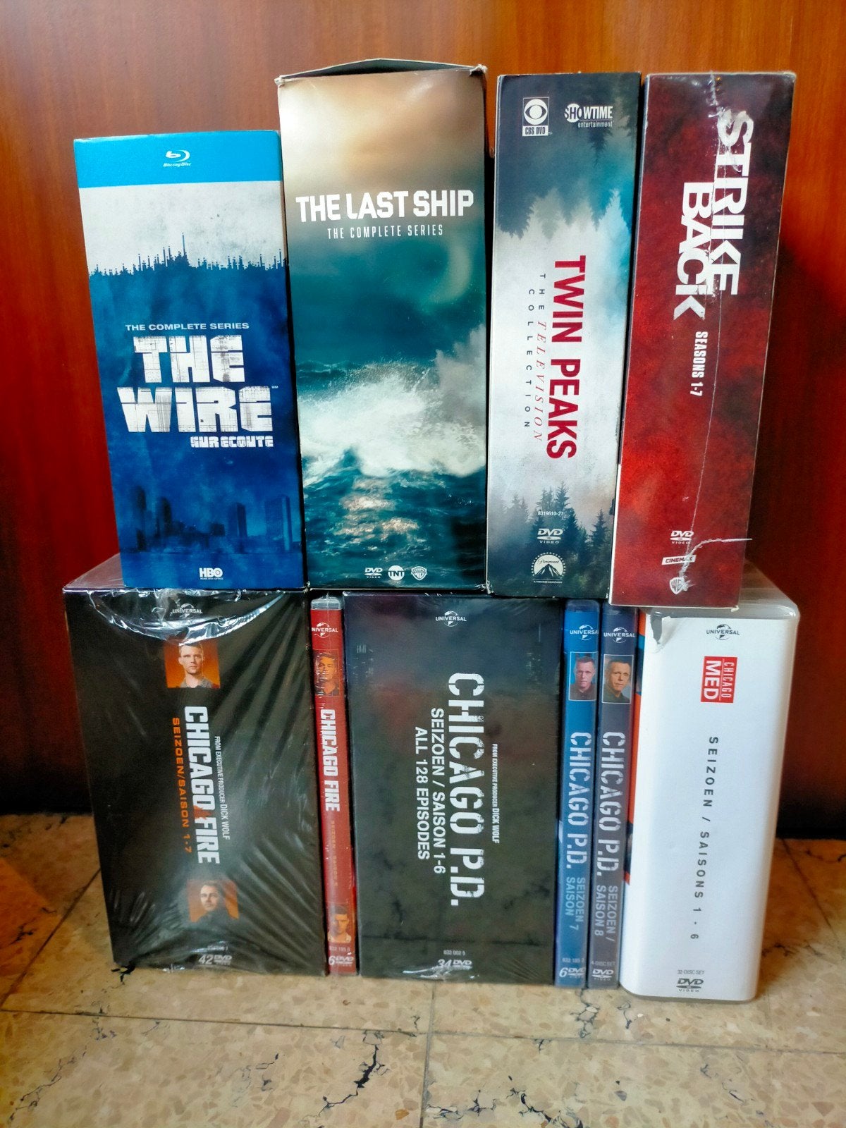 dvd boxen, Cd's en Dvd's, Ophalen, Engels, Nederlands, Boxset