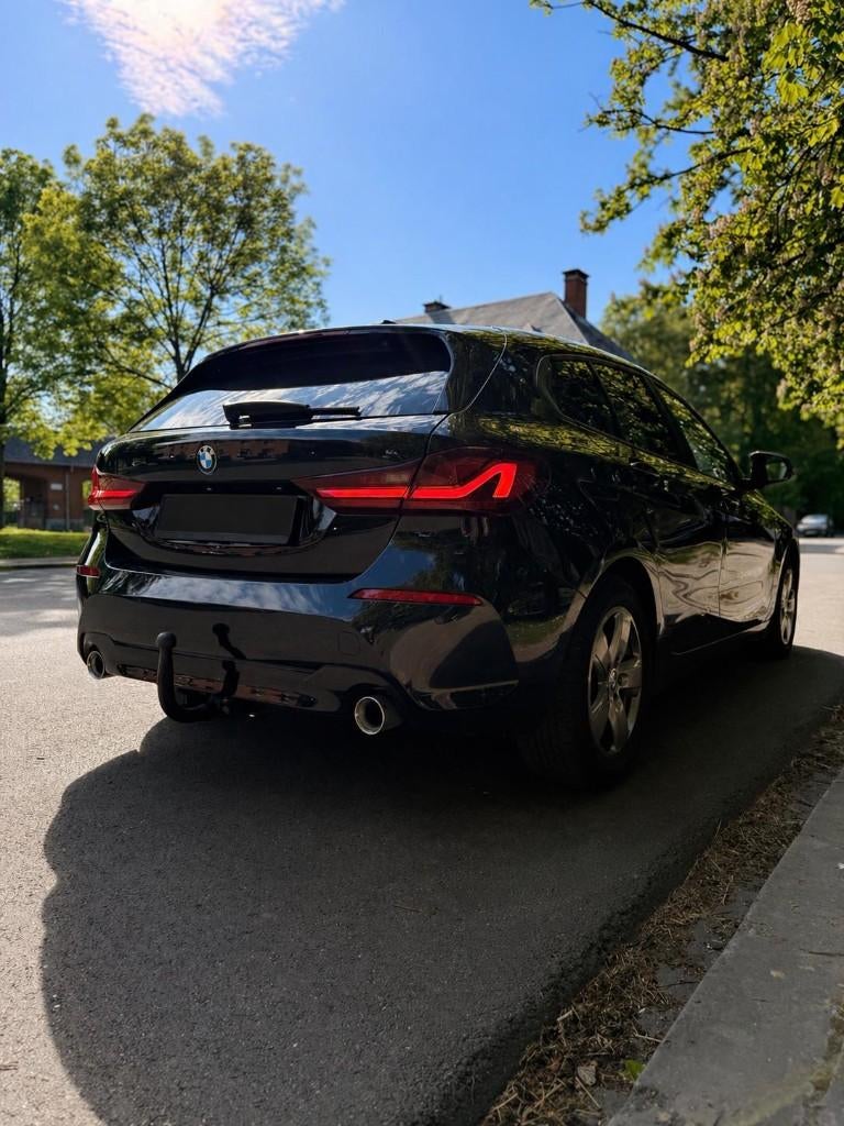 BMW 1-serie Sport 2020 (model 2021) — 2.0 Diesel Bi-Turbo, Auto's, 1995 cc, 4 cilinders, Zwart, 5 deurs