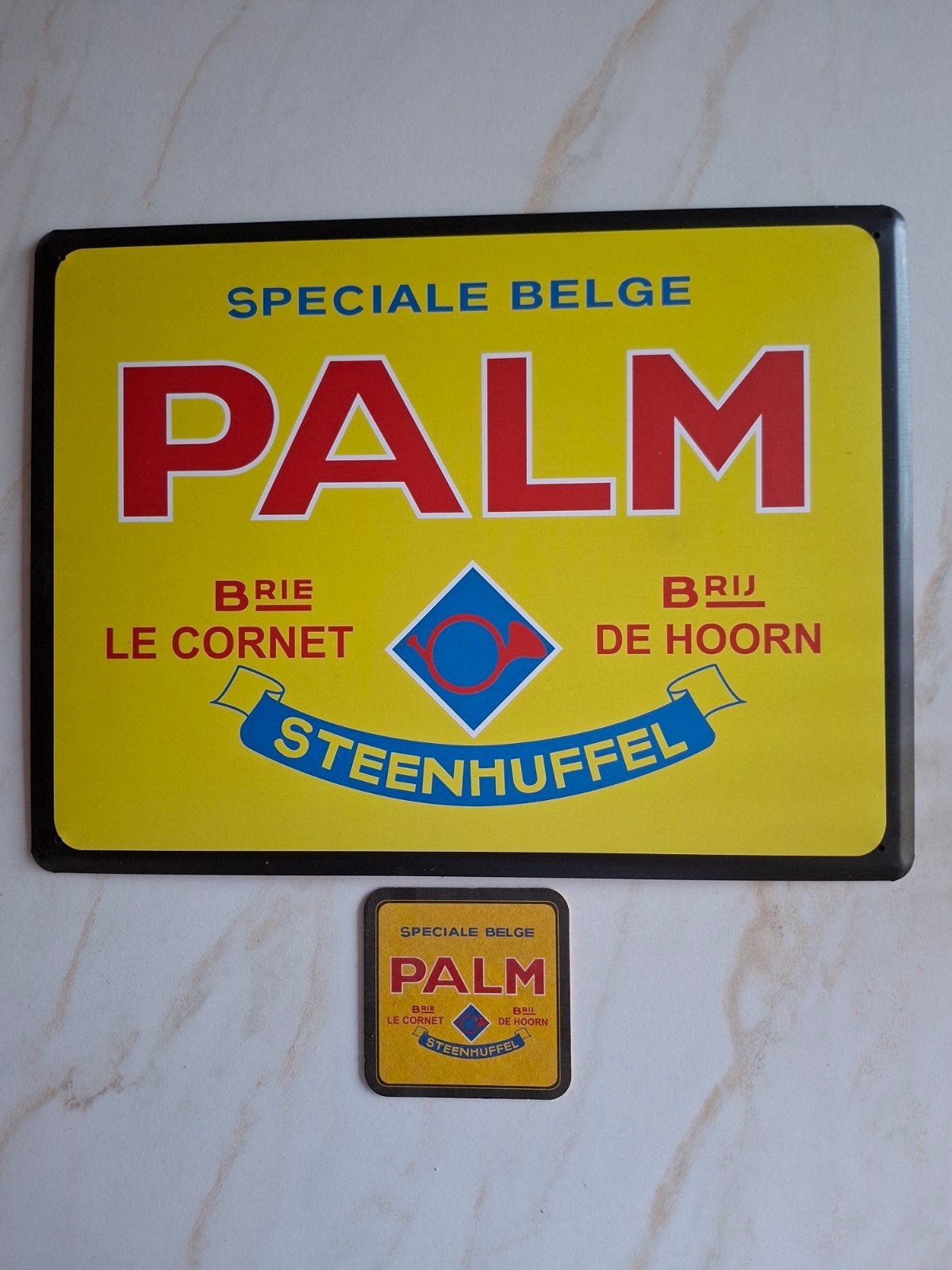 Metalen plaat Palm le cornet, Verzamelen