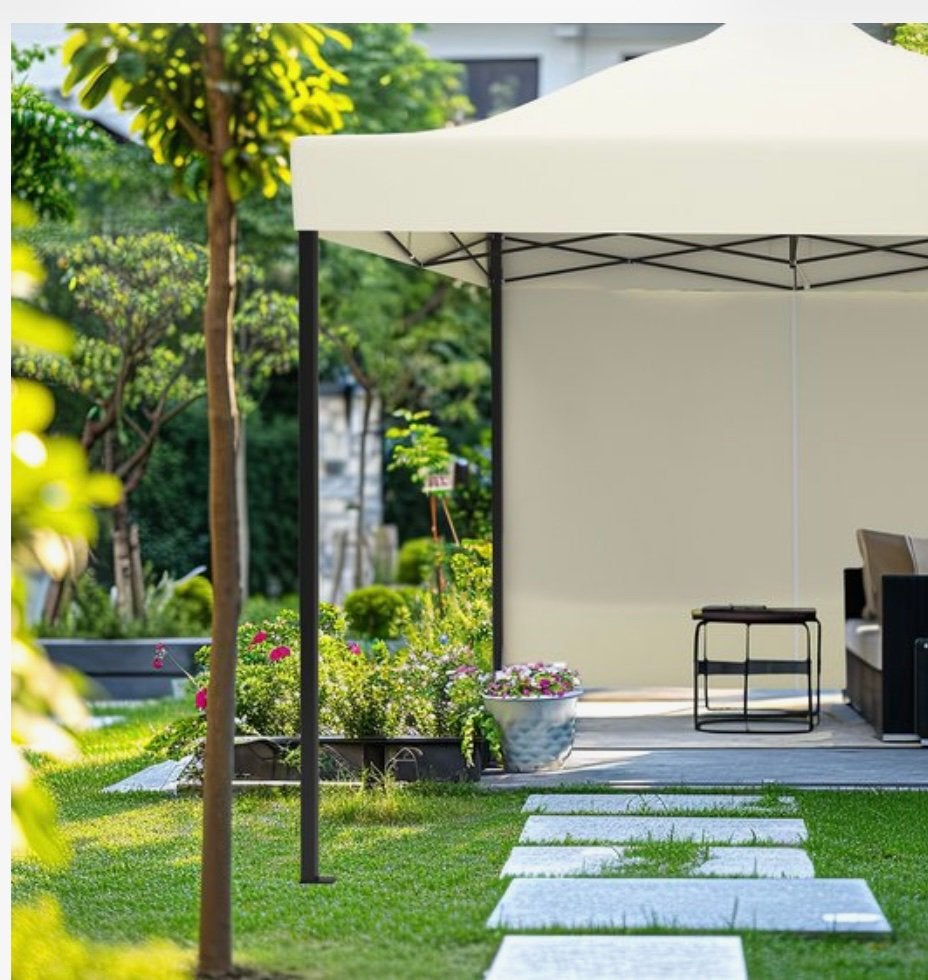 Partytent (2 stuks te koop, per stuk 90€), Enlèvement, Comme neuf, Tente de réception