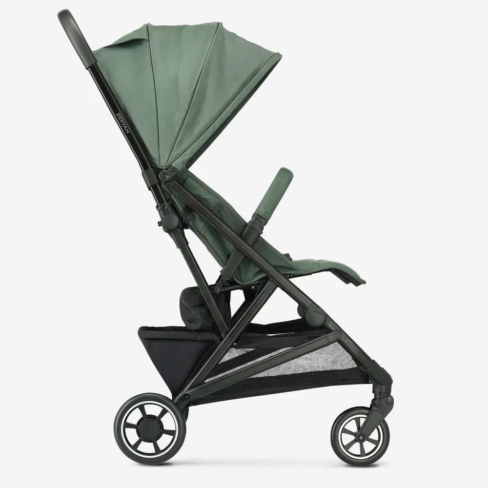 DERYAN Easy Buggy – Compact & Lichtgewicht - Groen, Kinderen en Baby's, Ophalen of Verzenden, Zo goed als nieuw, Overige merken