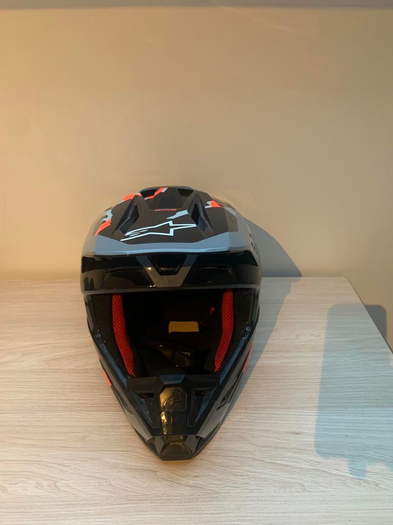 Motorcross helm Alpinestars, Motoren, Kleding | Motorhelmen, M, Nieuw zonder kaartje, Ophalen, Overige merken