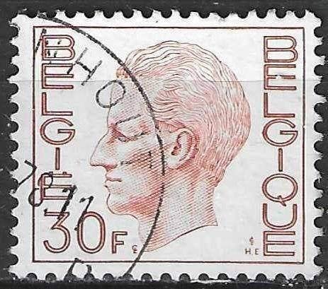 Belgie 1971-1972 - Yvert 1587A/OBP 1649 - Boudewijn (ST), Verzenden, Gestempeld, Gestempeld, Koninklijk huis