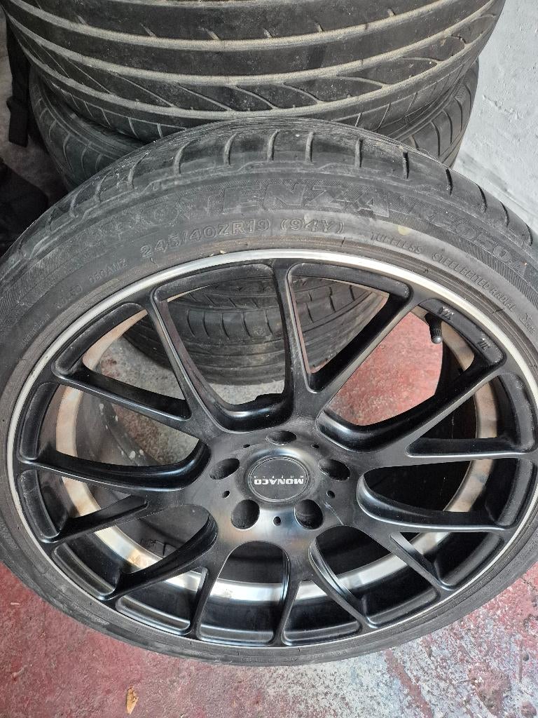 Monaco velgen, Auto-onderdelen, Banden en Velgen, Gebruikt, Velg(en), Ophalen, 19 inch