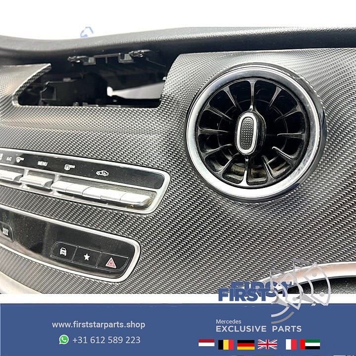 W447 V KLASSE DASHBOARD PANELEN SIERLIJST SET CARBON Mercede, Utilisé, -, -, Enlèvement ou Envoi