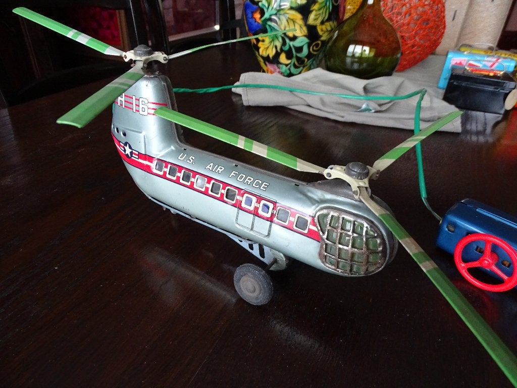 jouet ancien helicoptére filoguidé, Antiquités & Art, Enlèvement