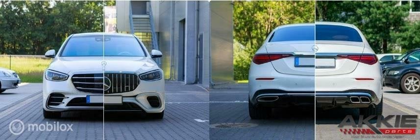 Mercedes S63 amg voorbumper diffuser W223 V223 BODYKIT, Enlèvement ou Envoi, Utilisé