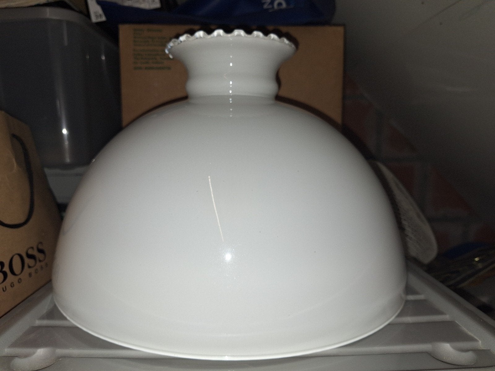Lampe Belge, Enlèvement