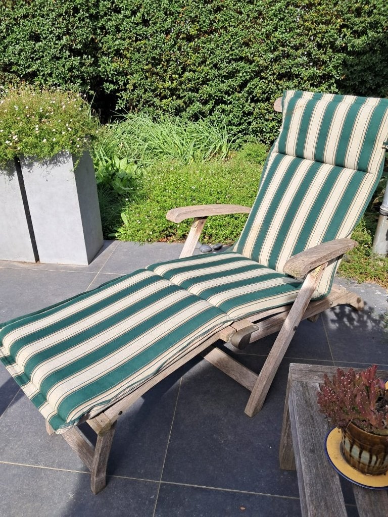 deckchair, Tuin en Terras, Ophalen, Gebruikt, Teakhout, Verstelbaar