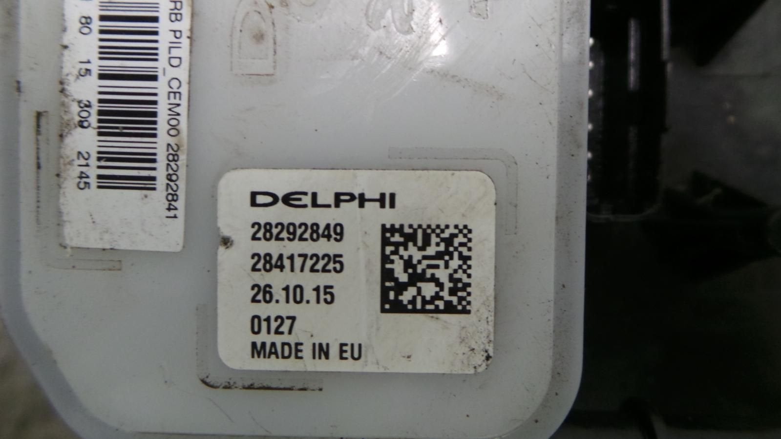CITROEN C4 PICASSO BRANDSTOF POMP VOOR DE INJECTOR 2015, Ophalen of Verzenden, Gebruikt, ARN erkend